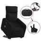 vidaXL Massagesessel mit Aufstehhilfe Schwarz Stoff vidaXL Massagesessel mit Aufstehhilfe Schwarz Stoff