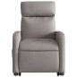 vidaXL Elektrischer Massagesessel mit Aufstehhilfe Taupe Stoff vidaXL Elektrischer Massagesessel mit Aufstehhilfe Taupe Stoff