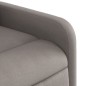 vidaXL Elektrischer Massagesessel mit Aufstehhilfe Taupe Stoff vidaXL Elektrischer Massagesessel mit Aufstehhilfe Taupe Stoff