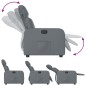 vidaXL Relaxsessel Elektrisch Grau Kunstleder vidaXL Relaxsessel Elektrisch Grau Kunstleder