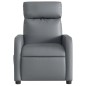 vidaXL Relaxsessel Elektrisch Grau Kunstleder vidaXL Relaxsessel Elektrisch Grau Kunstleder