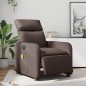vidaXL Massagesessel Elektrisch Braun Kunstleder vidaXL Massagesessel Elektrisch Braun Kunstleder