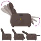vidaXL Massagesessel Elektrisch Braun Kunstleder vidaXL Massagesessel Elektrisch Braun Kunstleder