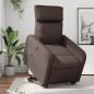 vidaXL Relaxsessel mit Aufstehhilfe Elektrisch Braun Kunstleder vidaXL Relaxsessel mit Aufstehhilfe Elektrisch Braun Kunstleder