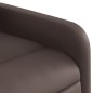 vidaXL Relaxsessel mit Aufstehhilfe Elektrisch Braun Kunstleder vidaXL Relaxsessel mit Aufstehhilfe Elektrisch Braun Kunstleder