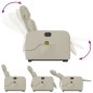 vidaXL Massagesessel mit Aufstehhilfe Elektrisch Creme Kunstleder vidaXL Massagesessel mit Aufstehhilfe Elektrisch Creme Kunstleder