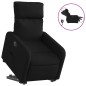 vidaXL Relaxsessel mit Aufstehhilfe Elektrisch Schwarz Stoff vidaXL Relaxsessel mit Aufstehhilfe Elektrisch Schwarz Stoff