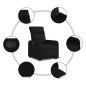 vidaXL Relaxsessel mit Aufstehhilfe Elektrisch Schwarz Stoff vidaXL Relaxsessel mit Aufstehhilfe Elektrisch Schwarz Stoff
