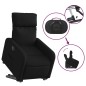 vidaXL Relaxsessel mit Aufstehhilfe Elektrisch Schwarz Stoff vidaXL Relaxsessel mit Aufstehhilfe Elektrisch Schwarz Stoff