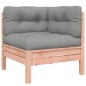 vidaXL Gartensofa mit Kissen und Hocker 2-Sitzer vidaXL Gartensofa mit Kissen und Hocker 2-Sitzer