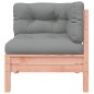 vidaXL Gartensofa mit Kissen und Hocker 2-Sitzer vidaXL Gartensofa mit Kissen und Hocker 2-Sitzer