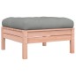 vidaXL Gartensofa mit Kissen und Hocker 2-Sitzer vidaXL Gartensofa mit Kissen und Hocker 2-Sitzer