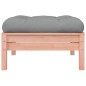 vidaXL Gartensofa mit Kissen und Hocker 2-Sitzer vidaXL Gartensofa mit Kissen und Hocker 2-Sitzer