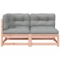 vidaXL Gartensofa mit Kissen 2-Sitzer Massivholz Douglasie vidaXL Gartensofa mit Kissen 2-Sitzer Massivholz Douglasie