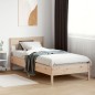 vidaXL Massivholzbett mit Kopfteil 75x190 cm Kiefer vidaXL Massivholzbett mit Kopfteil 75x190 cm Kiefer