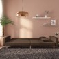 vidaXL Schlafsofa 2-Sitzer mit 2 Kissen Braun Stoff vidaXL Schlafsofa 2-Sitzer mit 2 Kissen Braun Stoff