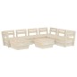 vidaXL 8-tlg. Garten-Paletten-Lounge-Set Imprägniertes Fichtenholz vidaXL 8-tlg. Garten-Paletten-Lounge-Set Imprägniertes Fichtenholz