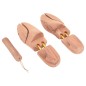 vidaXL Schuhspanner mit Schuhlöffel EU 38-39 Massivholz Zeder vidaXL Schuhspanner mit Schuhlöffel EU 38-39 Massivholz Zeder