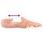 vidaXL Schuhspanner mit Schuhlöffel EU 38-39 Massivholz Zeder vidaXL Schuhspanner mit Schuhlöffel EU 38-39 Massivholz Zeder