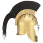 vidaXL Griechischer Krieger-Helm Antik Replik für LARP Messing Stahl vidaXL Griechischer Krieger-Helm Antik Replik für LARP Messing Stahl