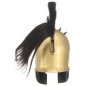 vidaXL Griechischer Krieger-Helm Antik Replik für LARP Messing Stahl vidaXL Griechischer Krieger-Helm Antik Replik für LARP Messing Stahl