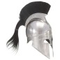 vidaXL Griechischer Krieger-Helm Antik Replik für LARP Silbern Stahl vidaXL Griechischer Krieger-Helm Antik Replik für LARP Silbern Stahl