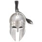 vidaXL Griechischer Krieger-Helm Antik Replik für LARP Silbern Stahl vidaXL Griechischer Krieger-Helm Antik Replik für LARP Silbern Stahl