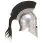 vidaXL Griechischer Krieger-Helm Antik Replik für LARP Silbern Stahl vidaXL Griechischer Krieger-Helm Antik Replik für LARP Silbern Stahl
