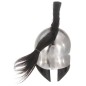 vidaXL Griechischer Krieger-Helm Antik Replik für LARP Silbern Stahl vidaXL Griechischer Krieger-Helm Antik Replik für LARP Silbern Stahl