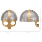 vidaXL Wikinger-Helm Antik Replik LARP Silbern Stahl vidaXL Wikinger-Helm Antik Replik LARP Silbern Stahl