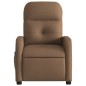 vidaXL Massagesessel Braun Stoff vidaXL Massagesessel Braun Stoff