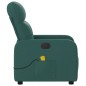 vidaXL Massagesessel Dunkelgrün Stoff vidaXL Massagesessel Dunkelgrün Stoff