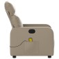 vidaXL Massagesessel Cappuccino-Braun Kunstleder vidaXL Massagesessel Cappuccino-Braun Kunstleder