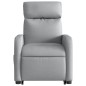 vidaXL Relaxsessel mit Aufstehhilfe Hellgrau Stoff vidaXL Relaxsessel mit Aufstehhilfe Hellgrau Stoff