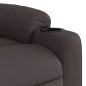 vidaXL Relaxsessel mit Aufstehhilfe Dunkelbraun Stoff vidaXL Relaxsessel mit Aufstehhilfe Dunkelbraun Stoff