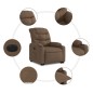 vidaXL Relaxsessel mit Aufstehhilfe Elektrisch Braun Stoff vidaXL Relaxsessel mit Aufstehhilfe Elektrisch Braun Stoff