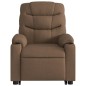vidaXL Relaxsessel mit Aufstehhilfe Elektrisch Braun Stoff vidaXL Relaxsessel mit Aufstehhilfe Elektrisch Braun Stoff