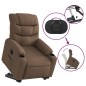 vidaXL Relaxsessel mit Aufstehhilfe Elektrisch Braun Stoff vidaXL Relaxsessel mit Aufstehhilfe Elektrisch Braun Stoff