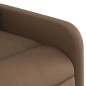 vidaXL Relaxsessel Elektrisch Braun Stoff vidaXL Relaxsessel Elektrisch Braun Stoff