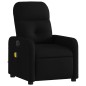 vidaXL Massagesessel Elektrisch Schwarz Stoff vidaXL Massagesessel Elektrisch Schwarz Stoff