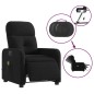 vidaXL Massagesessel Elektrisch Schwarz Stoff vidaXL Massagesessel Elektrisch Schwarz Stoff