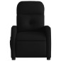 vidaXL Massagesessel Elektrisch Schwarz Stoff vidaXL Massagesessel Elektrisch Schwarz Stoff