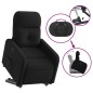 vidaXL Relaxsessel mit Aufstehhilfe Schwarz Stoff vidaXL Relaxsessel mit Aufstehhilfe Schwarz Stoff