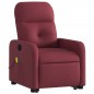 vidaXL Massagesessel mit Aufstehhilfe Weinrot Stoff vidaXL Massagesessel mit Aufstehhilfe Weinrot Stoff