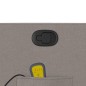 vidaXL Massagesessel mit Aufstehhilfe Taupe Stoff vidaXL Massagesessel mit Aufstehhilfe Taupe Stoff