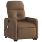 vidaXL Elektrischer Massagesessel mit Aufstehhilfe Braun Stoff vidaXL Elektrischer Massagesessel mit Aufstehhilfe Braun Stoff