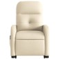 vidaXL Elektrischer Massagesessel mit Aufstehhilfe Creme Stoff vidaXL Elektrischer Massagesessel mit Aufstehhilfe Creme Stoff