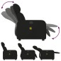 vidaXL Massagesessel Elektrisch Schwarz Stoff vidaXL Massagesessel Elektrisch Schwarz Stoff