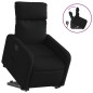 vidaXL Relaxsessel mit Aufstehhilfe Schwarz Stoff vidaXL Relaxsessel mit Aufstehhilfe Schwarz Stoff
