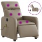 vidaXL Massagesessel Elektrisch Cappuccino-Braun Kunstleder vidaXL Massagesessel Elektrisch Cappuccino-Braun Kunstleder
